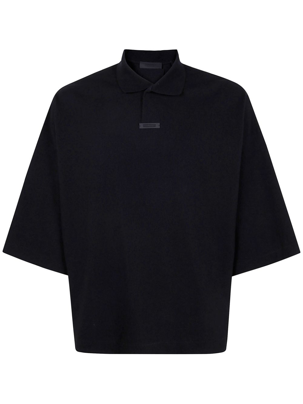 piqué-weave polo shirt