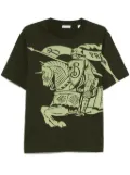 Burberry Equestrian Knight T-shirt - Green
