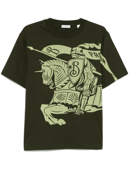T-shirt à motif Equestrian Knight - Burberry - Modalova