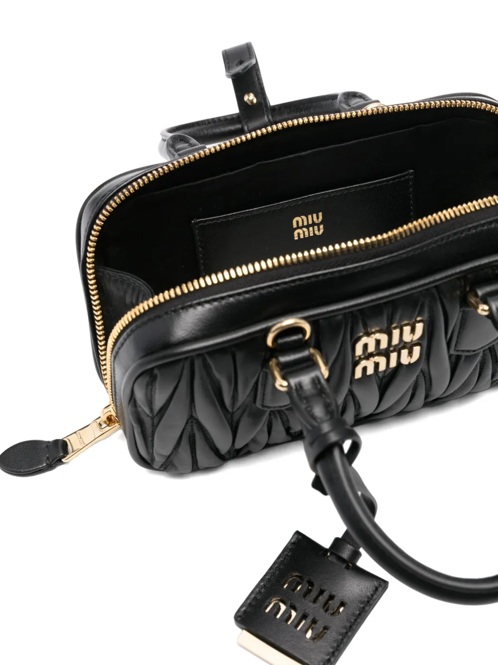 Miu Arcadie shopper Zwart