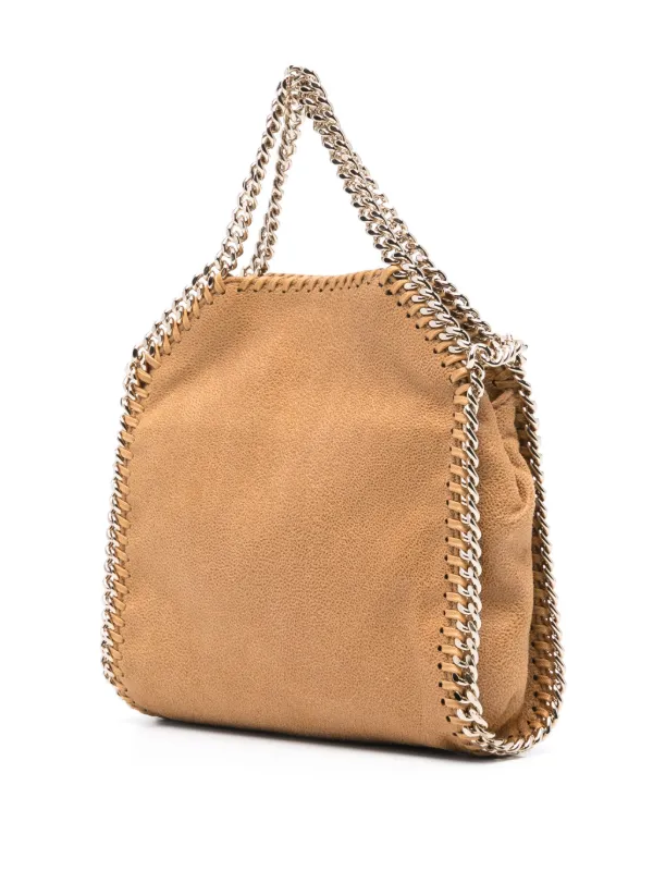 Stella McCartney ファラベラ タイニートート | ブラウン | FARFETCH JP