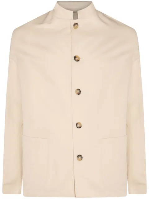 PT Torino sobrecamisa con cuello mao