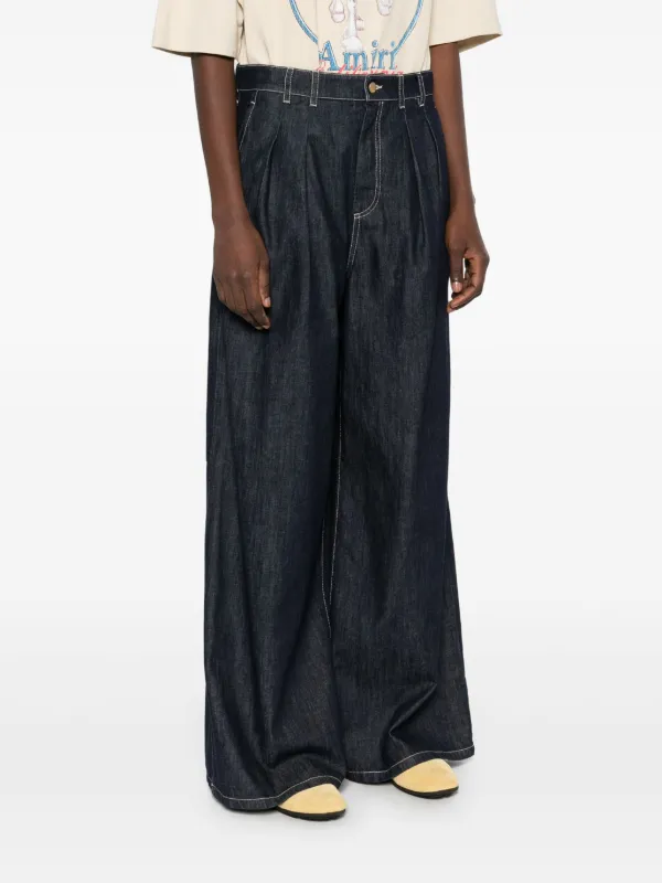 S Max Mara ワイドジーンズ | ブルー | FARFETCH JP