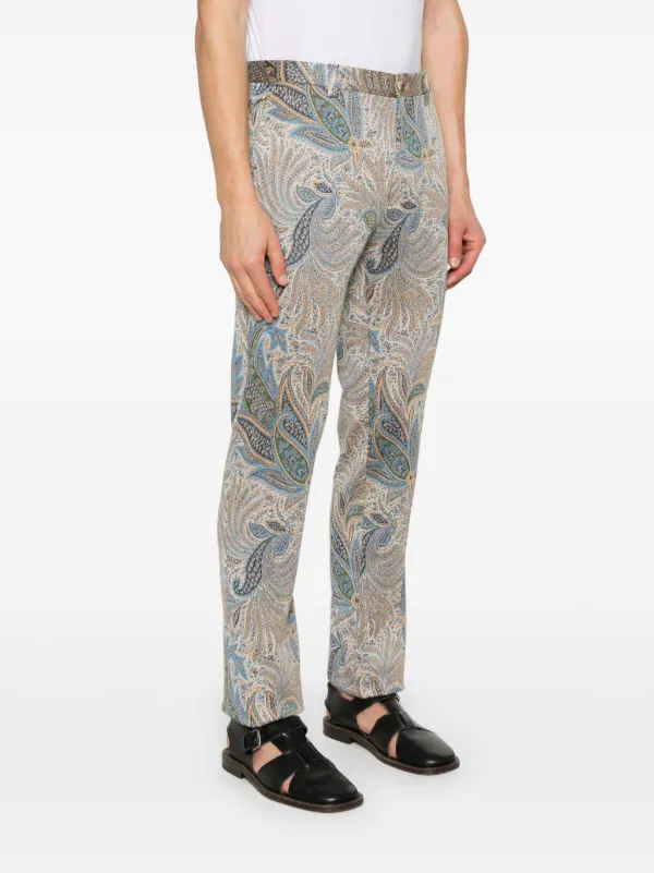 ETRO ペイズリーパンツ