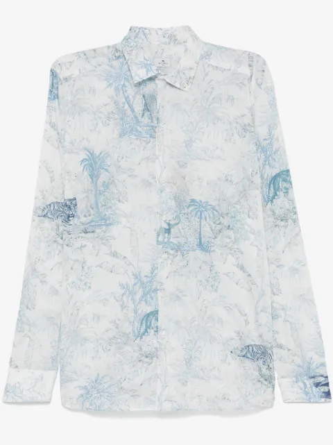 ETRO camisa con estampado floral