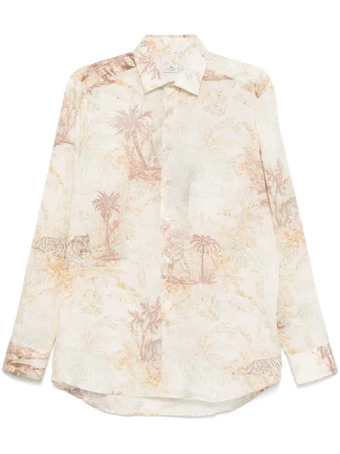 ETRO フローラル シャツ