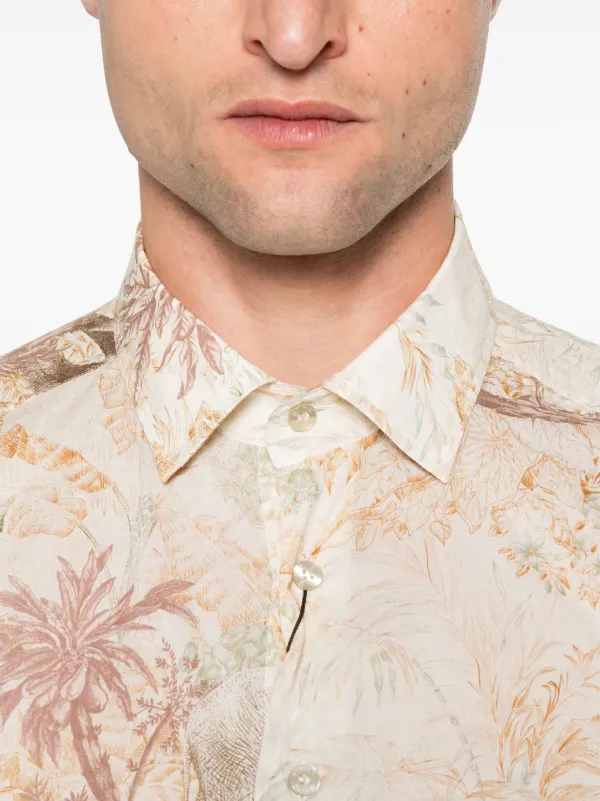 ETRO フローラル シャツ | ニュートラル | FARFETCH JP