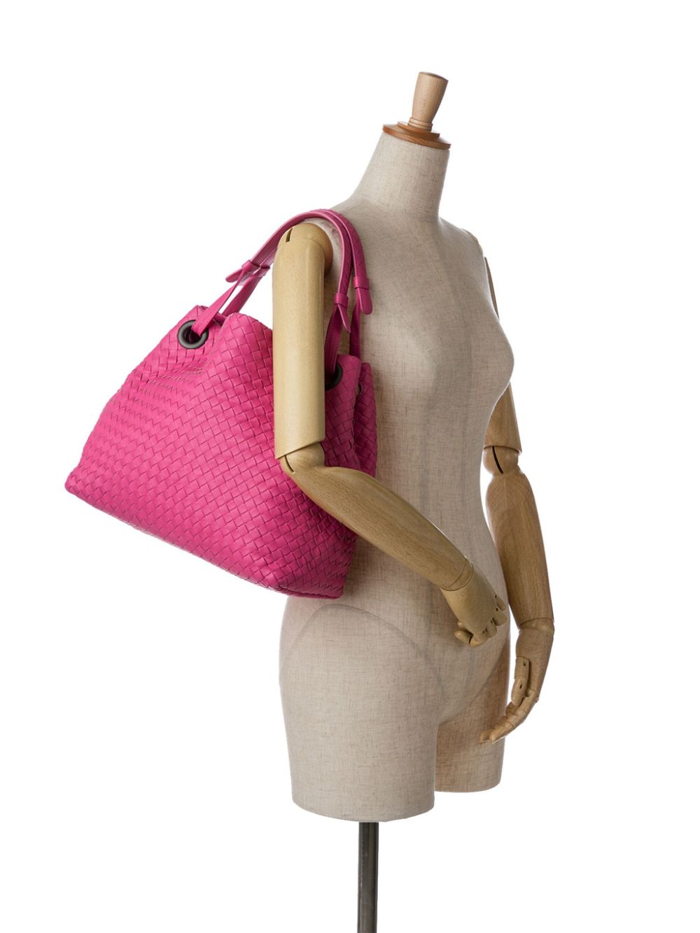 Bottega Veneta Pre-Owned 2012-2024 Intrecciato Bella tote bag - Roze