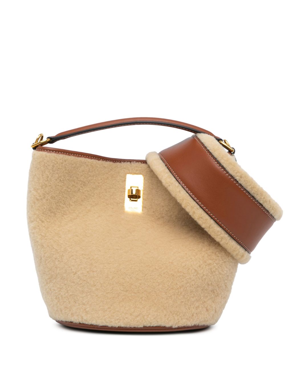 2021 Shearling 16 bucket bag