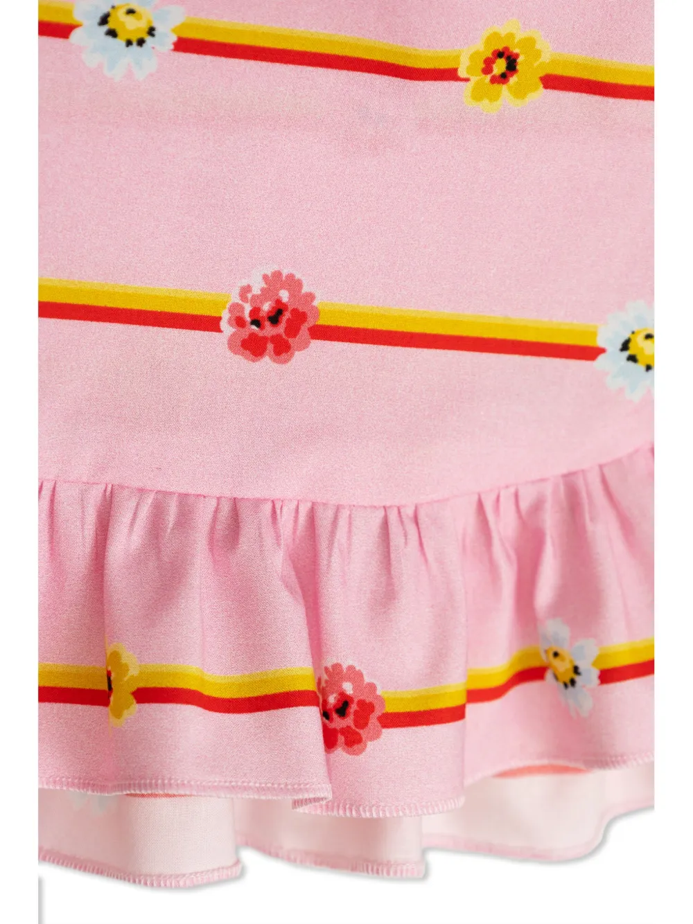 Versace Kids Shorts met bloemenprint Roze