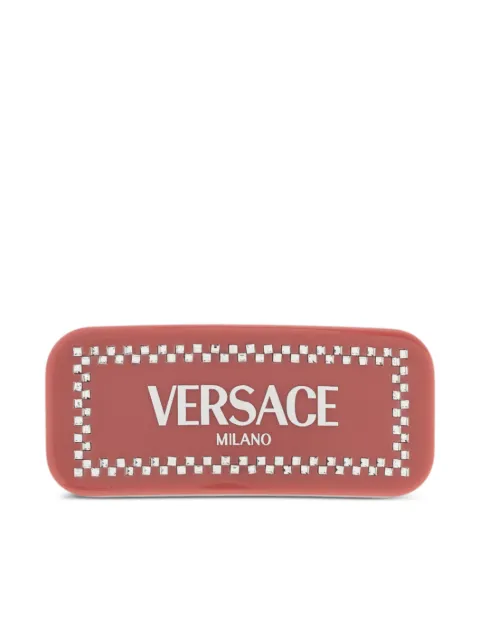 Versace مشبك شعر 'ليفت كريستال'
