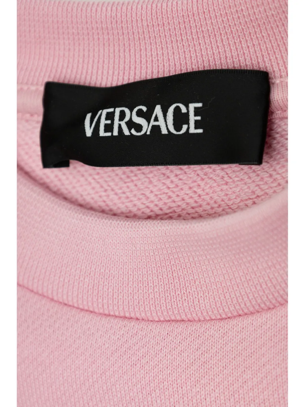 Versace Kids Sweater met logo Roze
