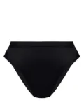 Versace high cut bikini bottom - Black