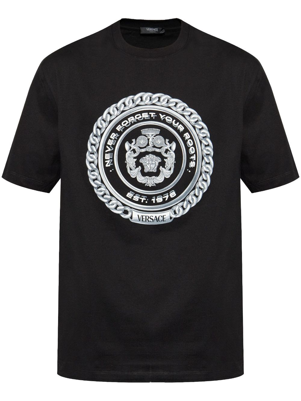 Versace Never Forget T-shirt - Black