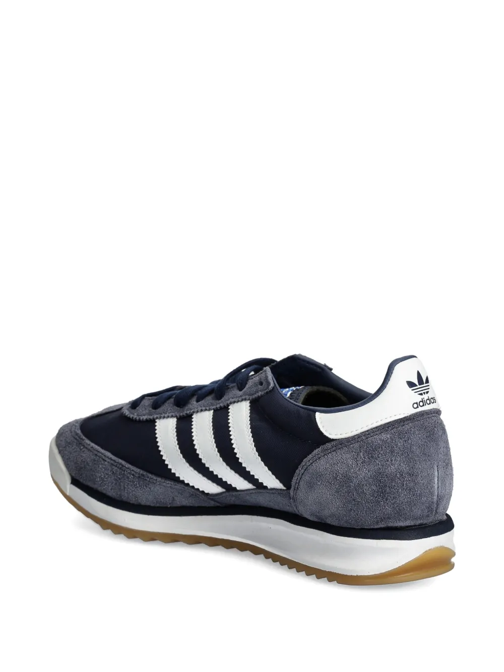 Adidas Originals Three-stripe Suede Trainers In Gray