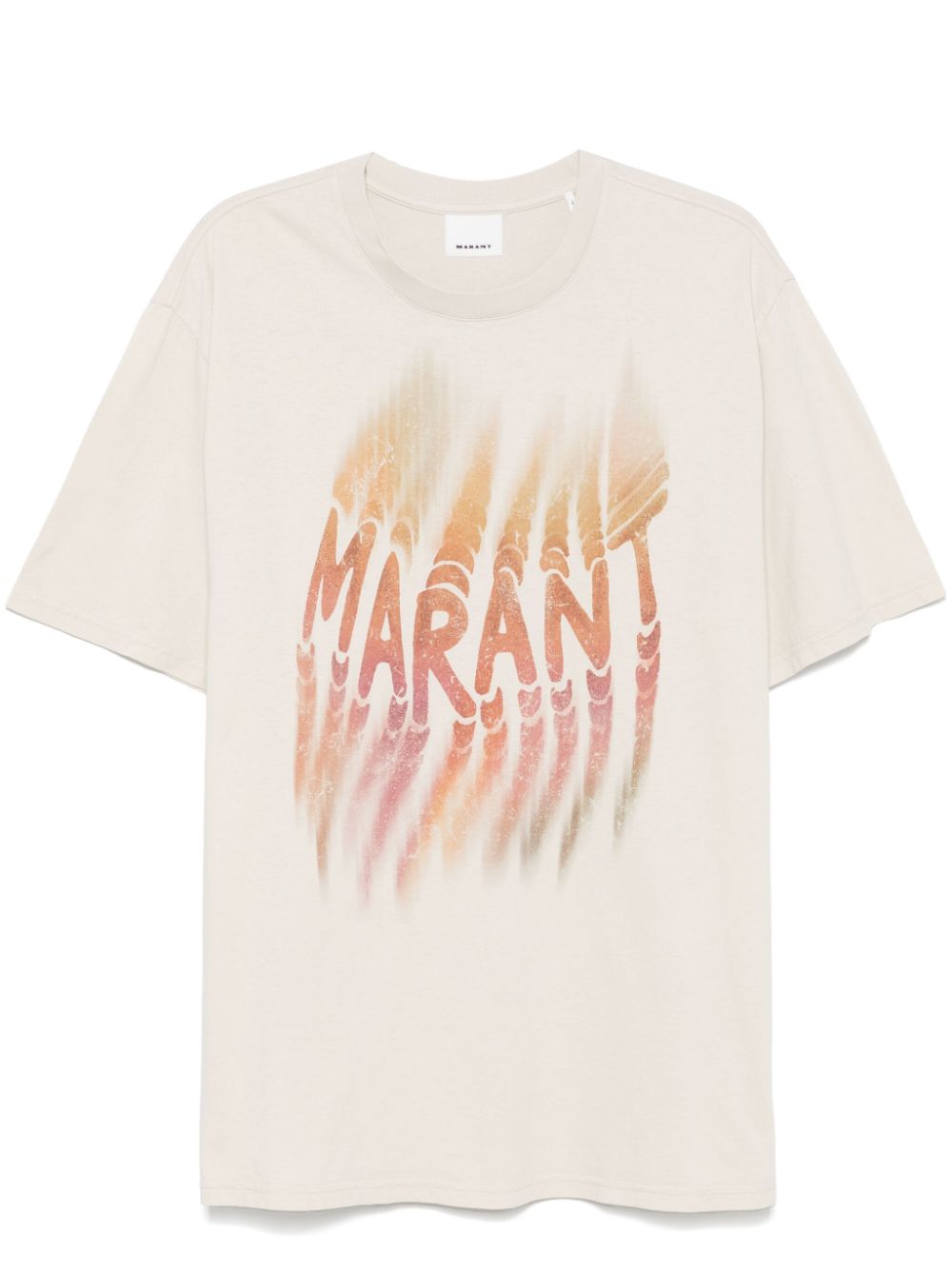 MARANT Hugo T-shirt Beige