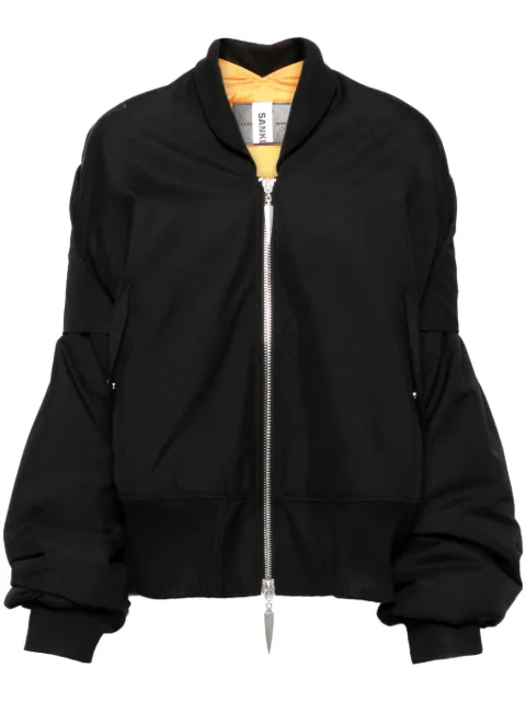 Sankuanz chamarra bomber con paneles