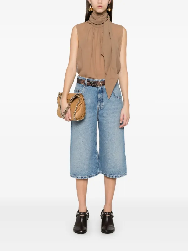 Stella McCartney Denim Shorts | Blue | FARFETCH