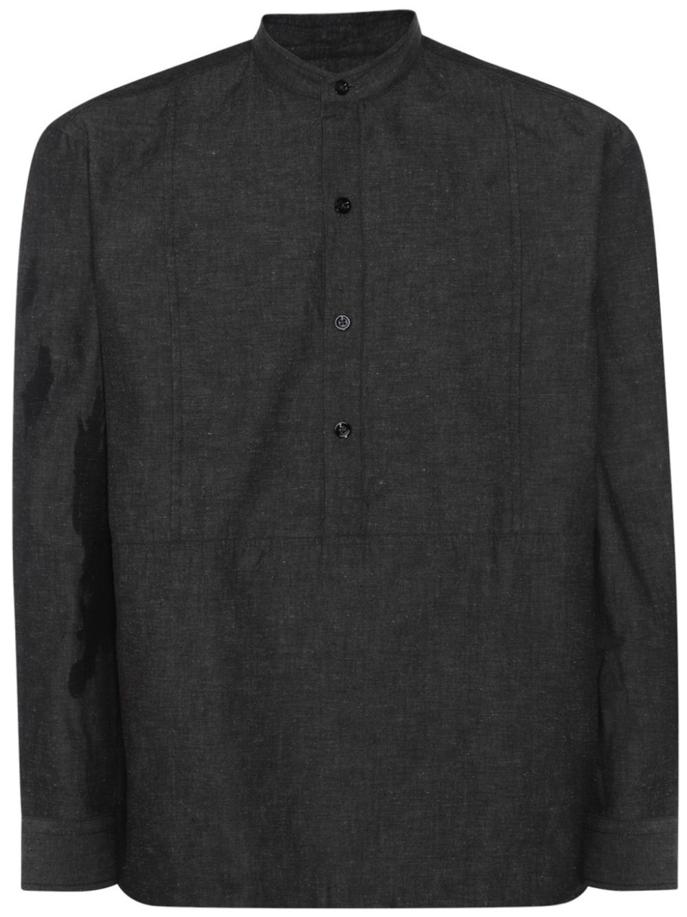 PT Torino linen shirt - Black