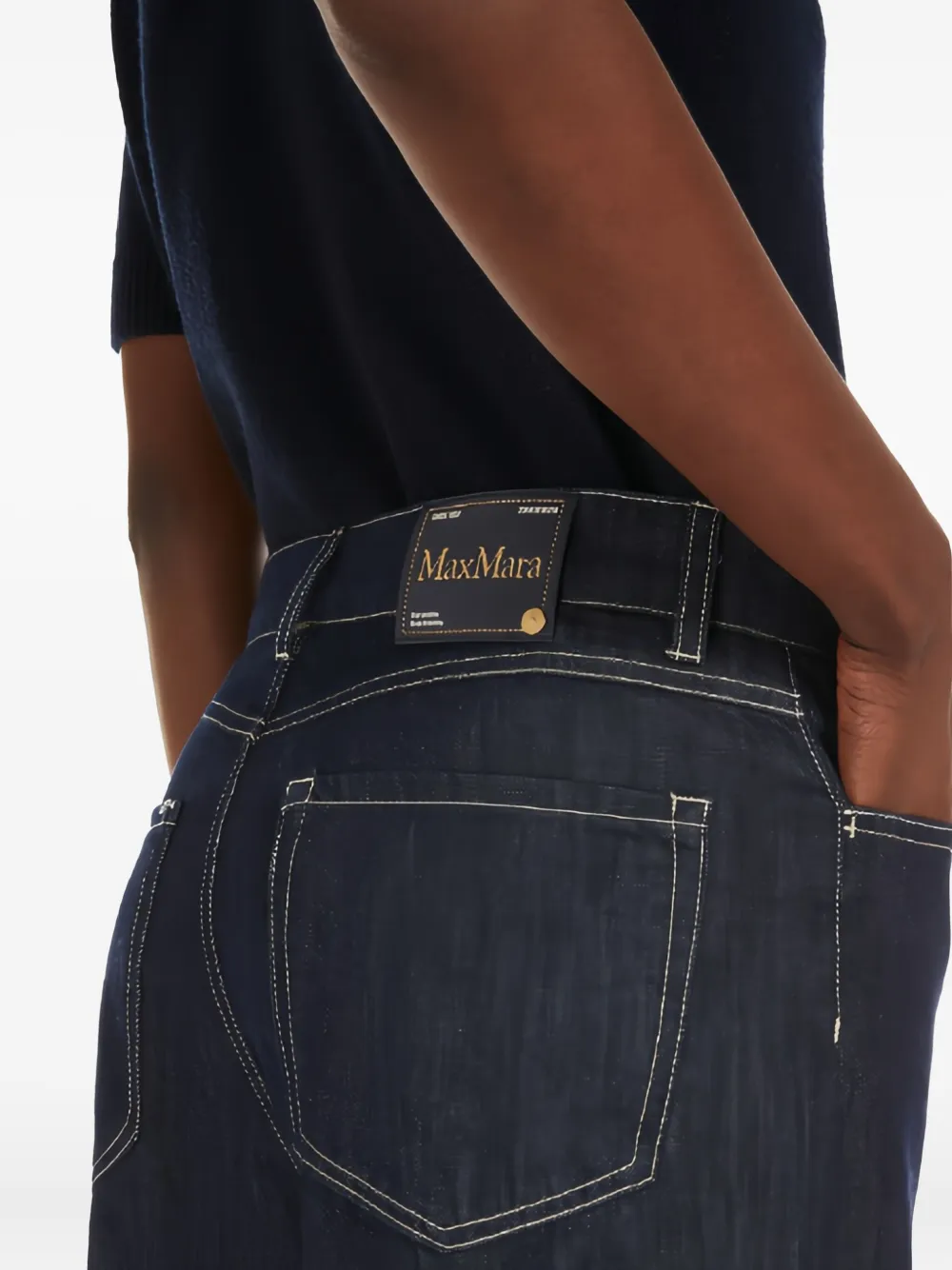 'S Max Mara Hose jeans Blauw
