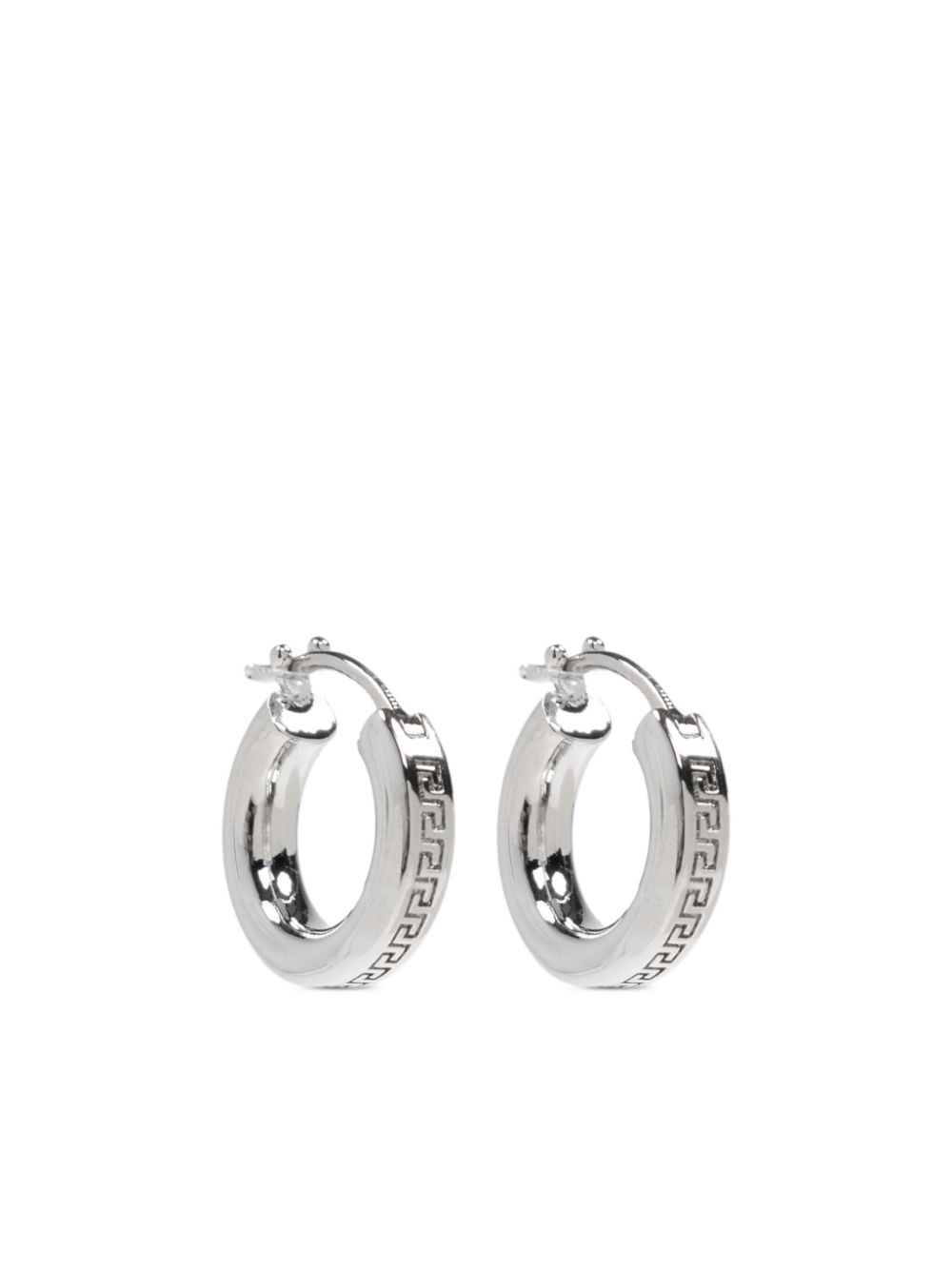 Greca hoop earrings