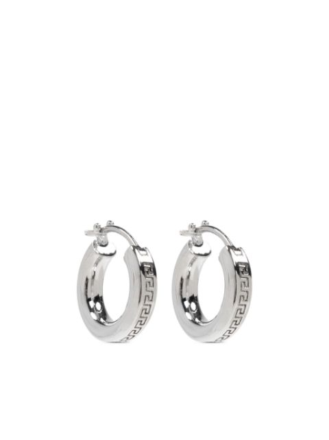 Versace Greca hoop earrings Women