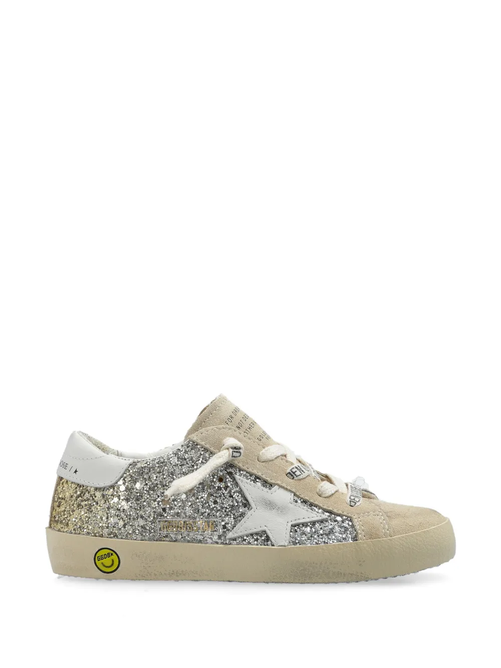 Golden Goose Kids Super Star sneakers - Argento