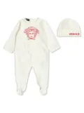 Versace Kids Medusa-print babygrow set - White