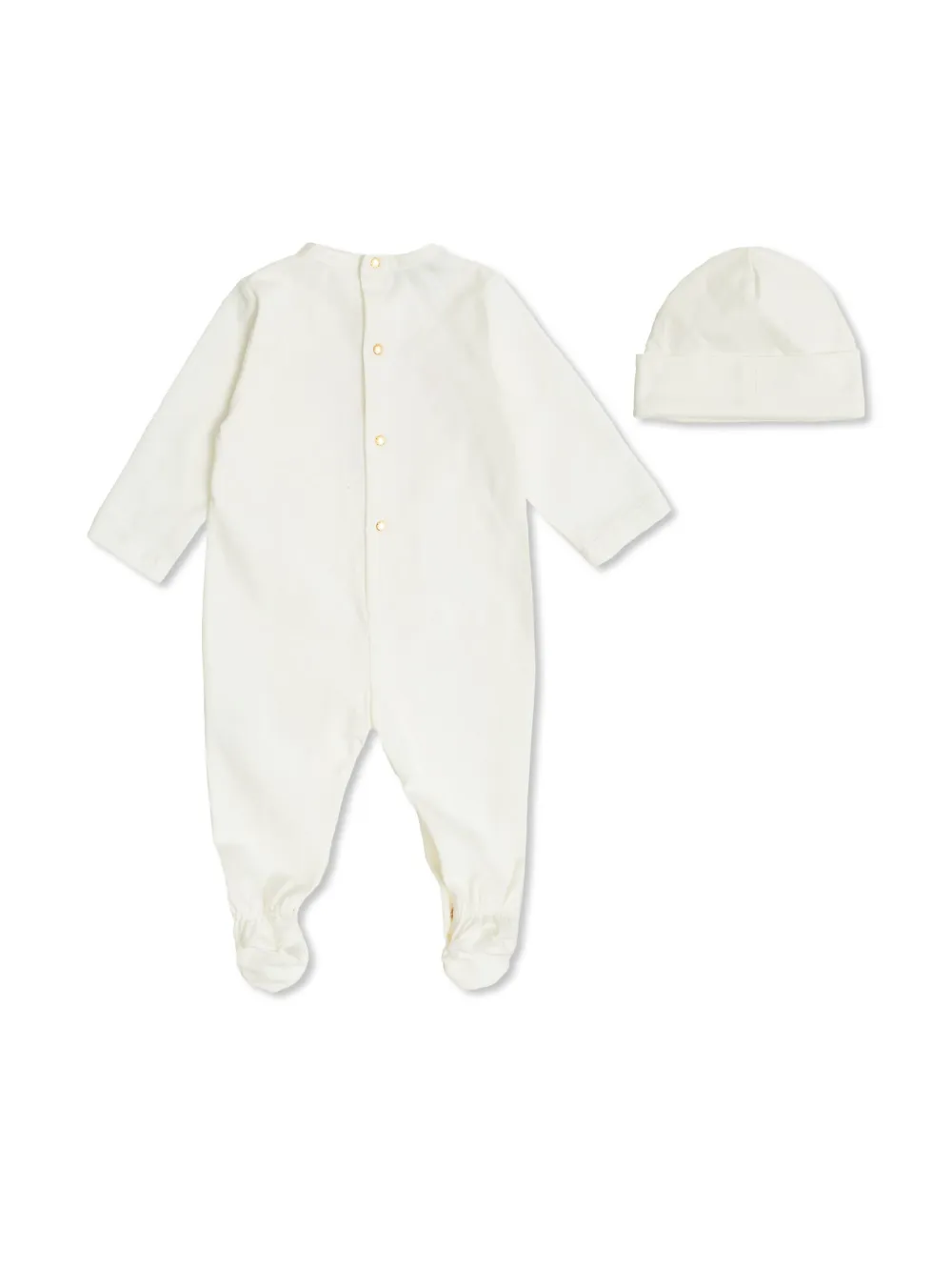 Versace Kids Medusa-print babygrow set - Wit