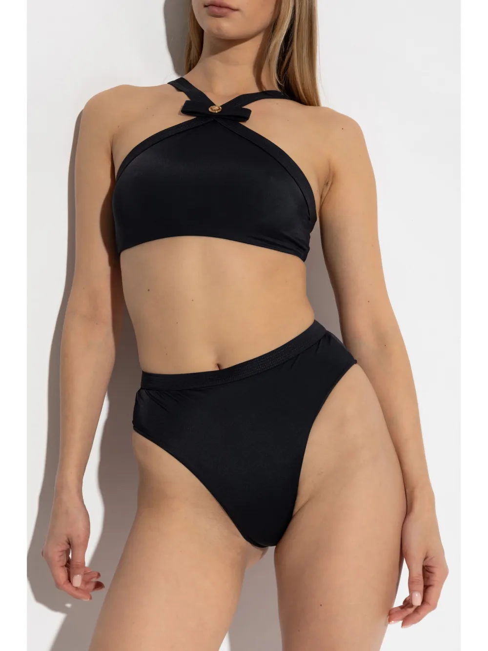 Cheap Versace bow detail bikini top Women