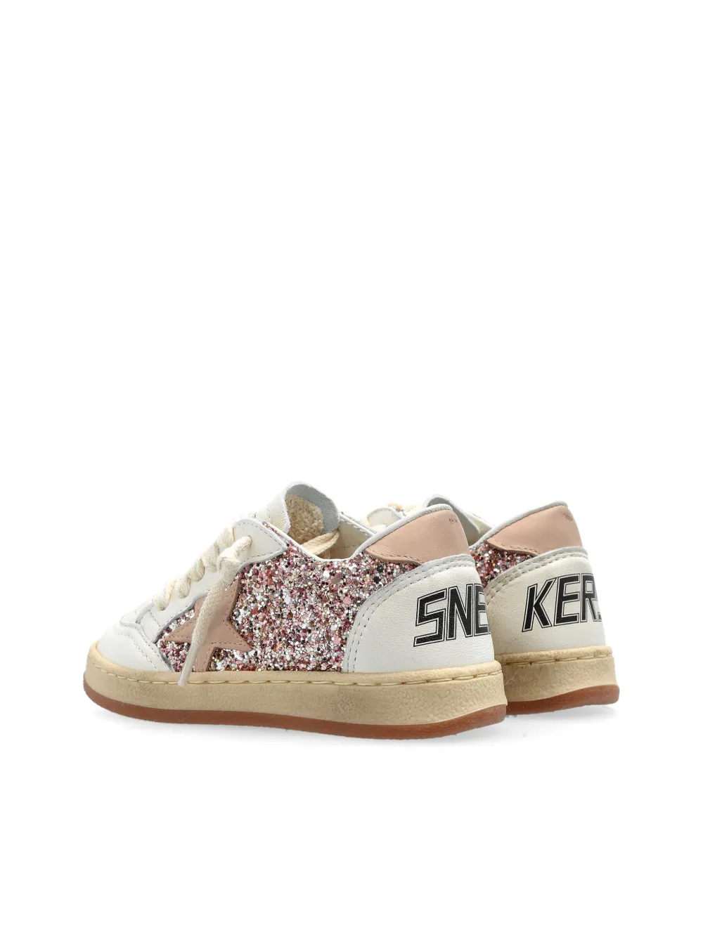 Golden Goose Kids Ball Star sneakers Roze