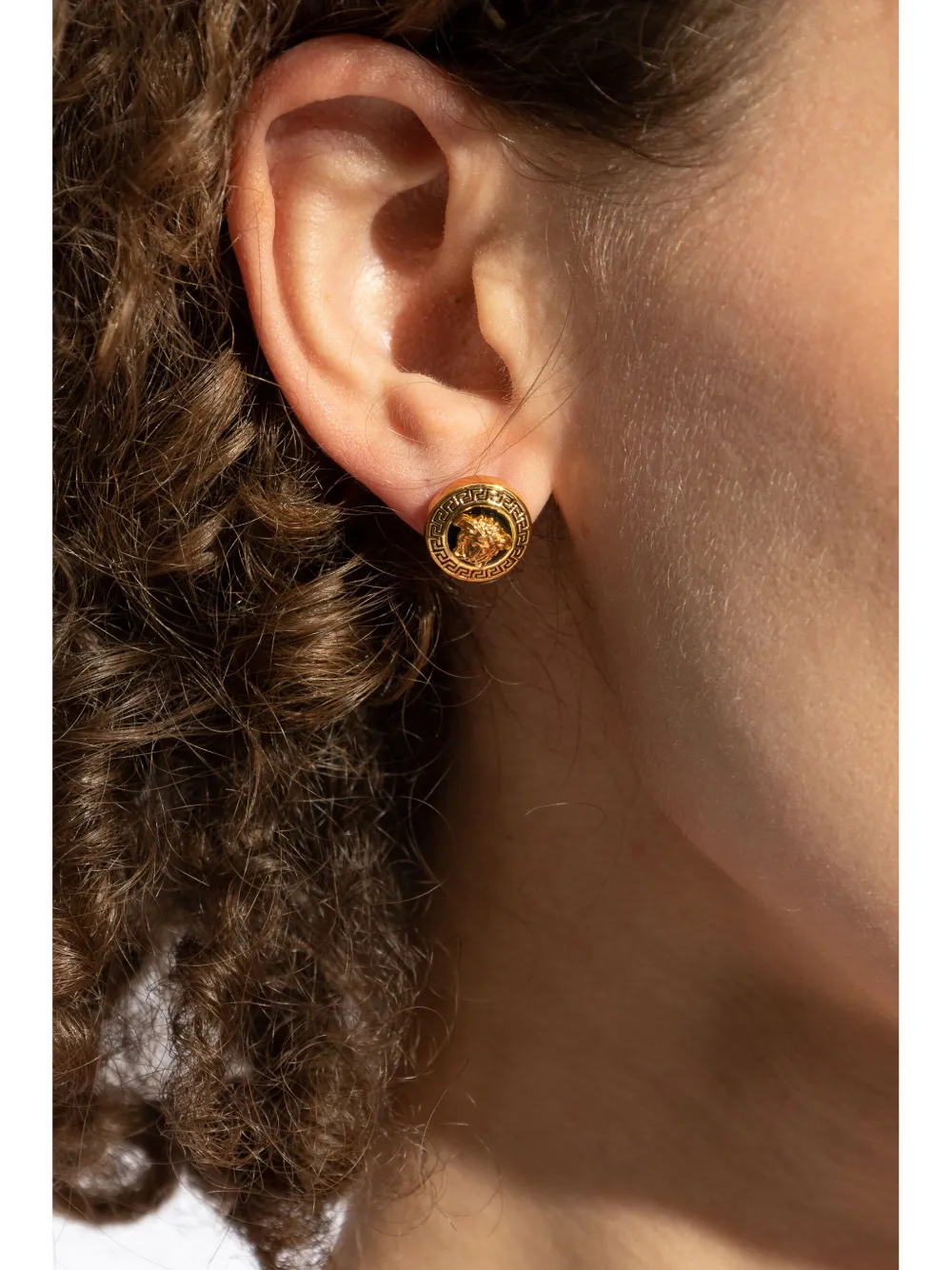 Versace Oorbellen met Medusa studs - Goud