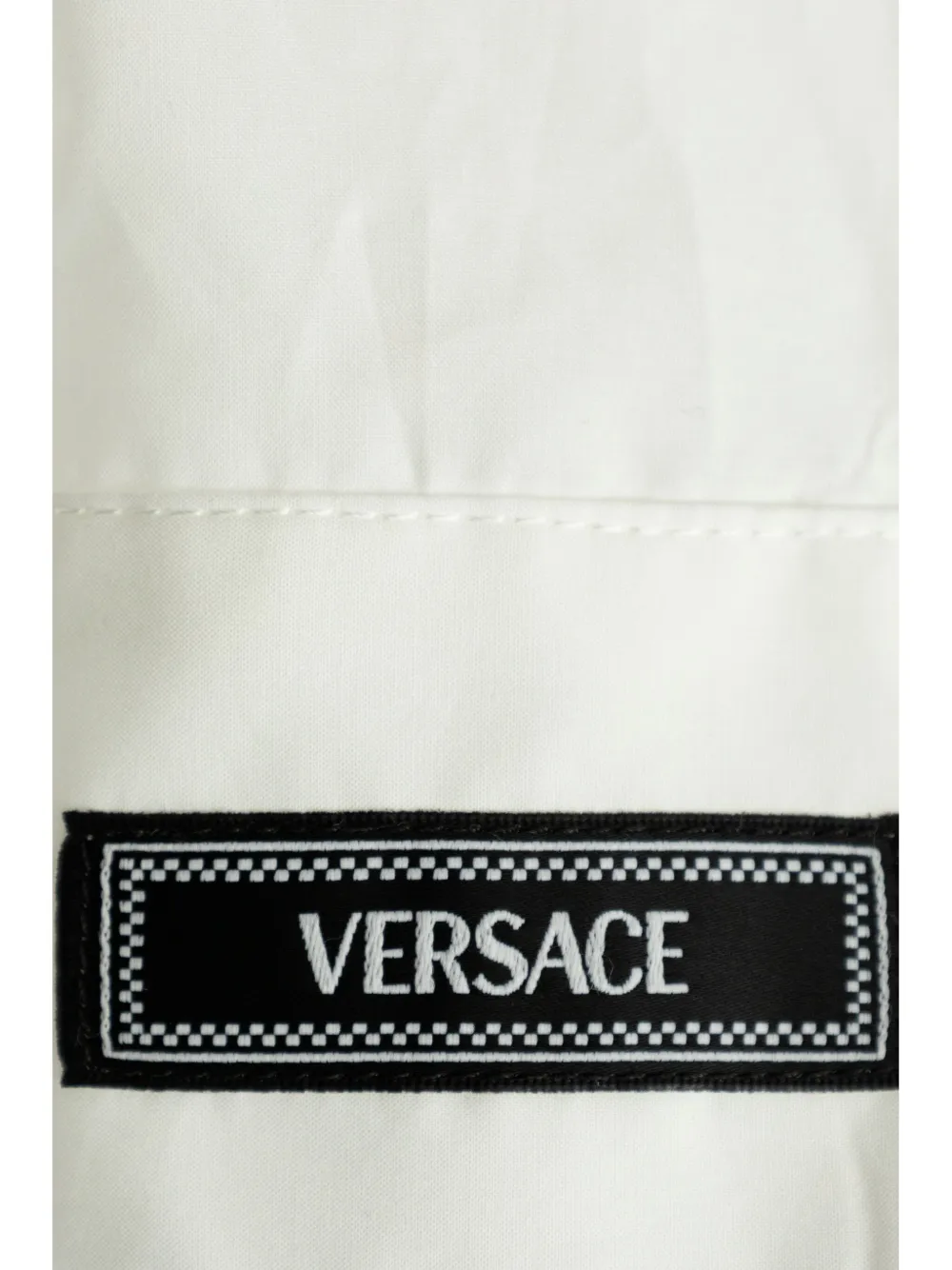 Versace Kids Katoenen shirt Wit