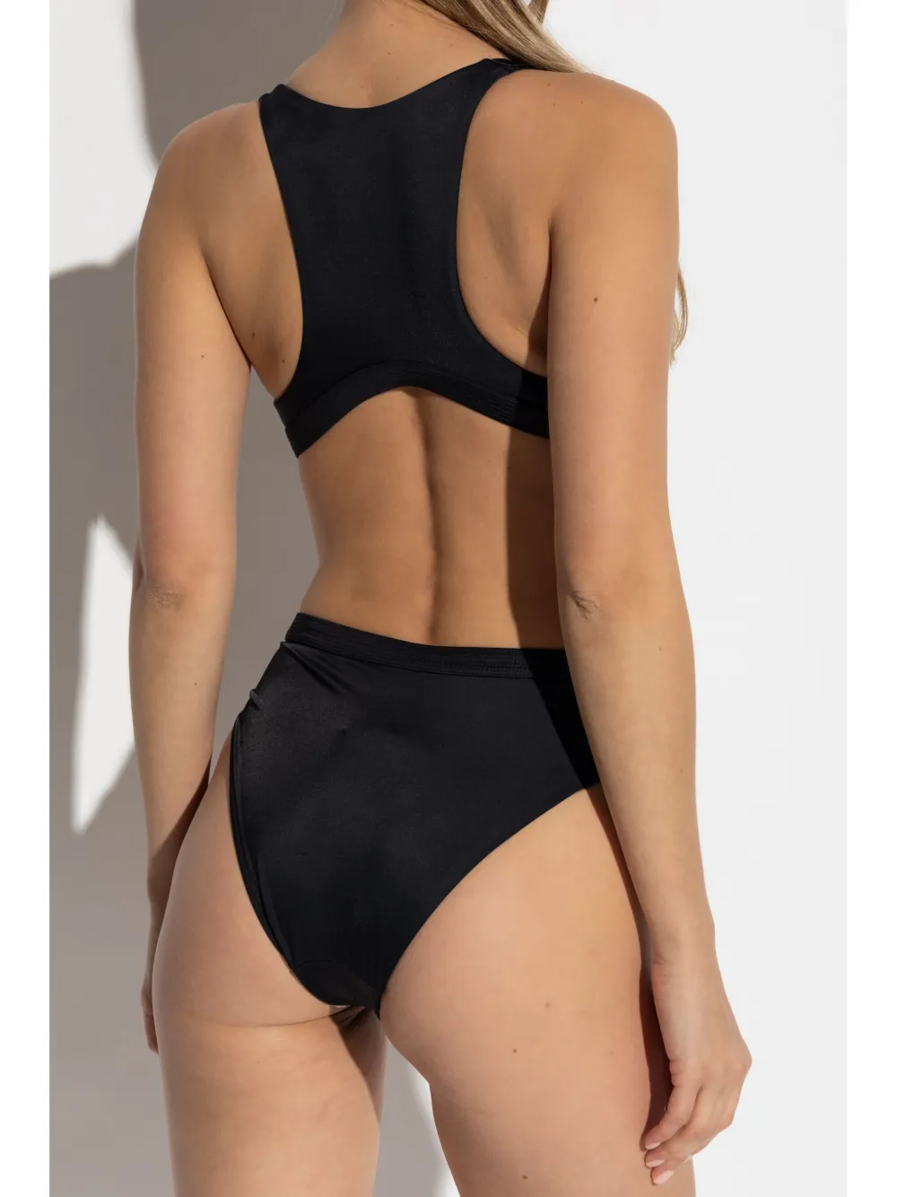 Versace Badpak met strikdetail Zwart