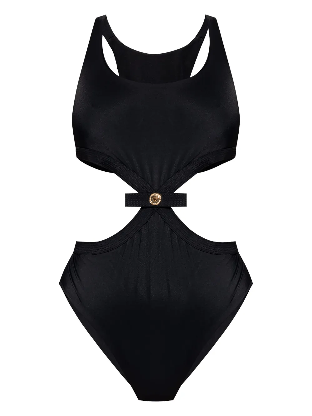 Versace Badpak met strikdetail Zwart