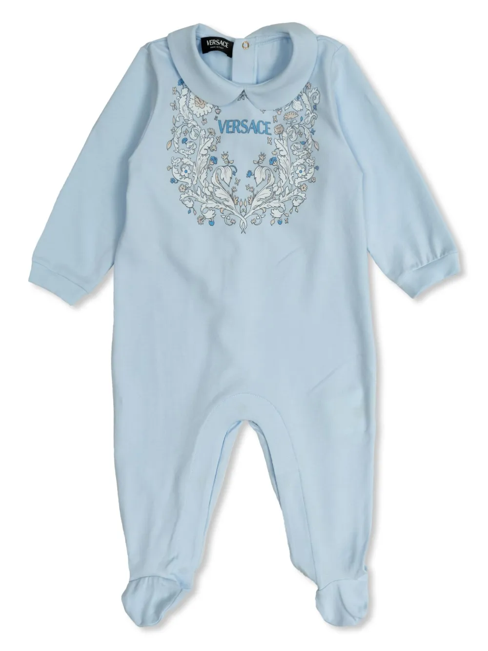 Image 1 of Versace Kids Macaquinho com estampa de logo