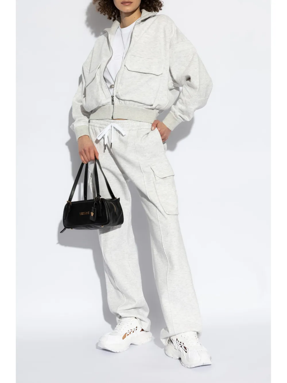 Versace Joggingbroek met cargo zakken - Grijs