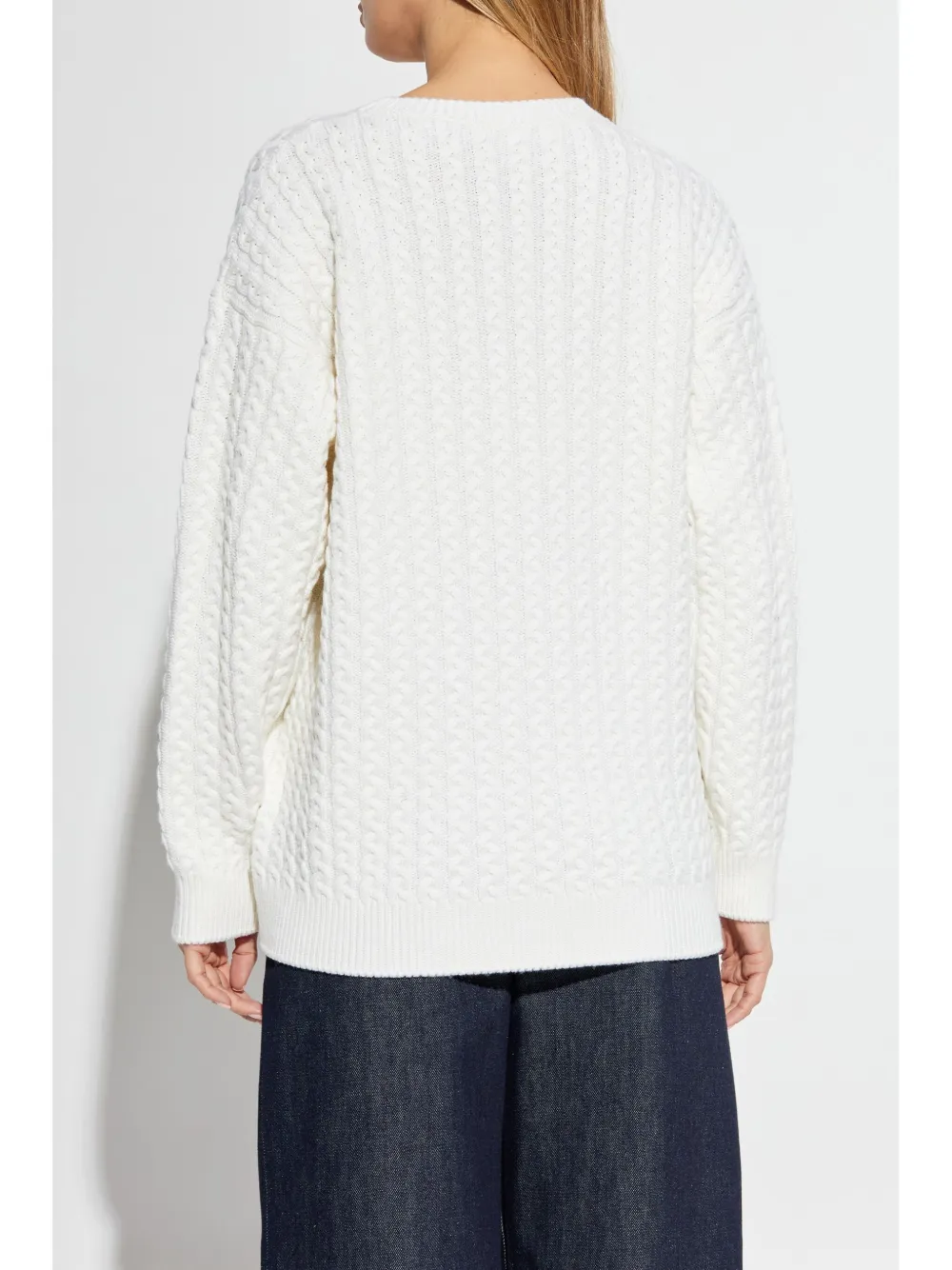 LOEWE Wollen trui Wit