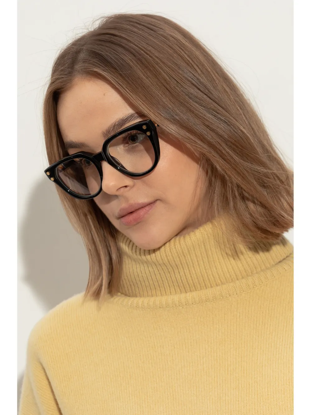 Balmain Eyewear cat-eye glasses - Zwart