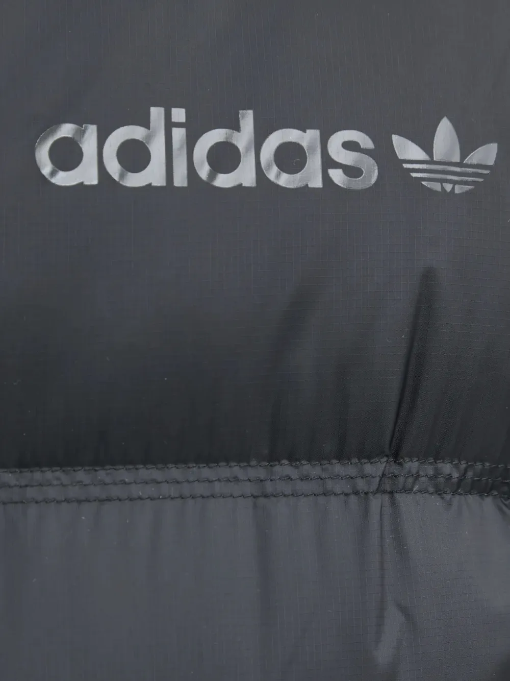 adidas Premium Pertex donsjack met logoprint Zwart