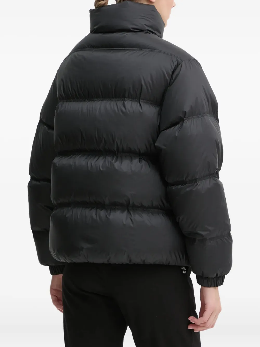 adidas Premium Pertex donsjack met logoprint Zwart