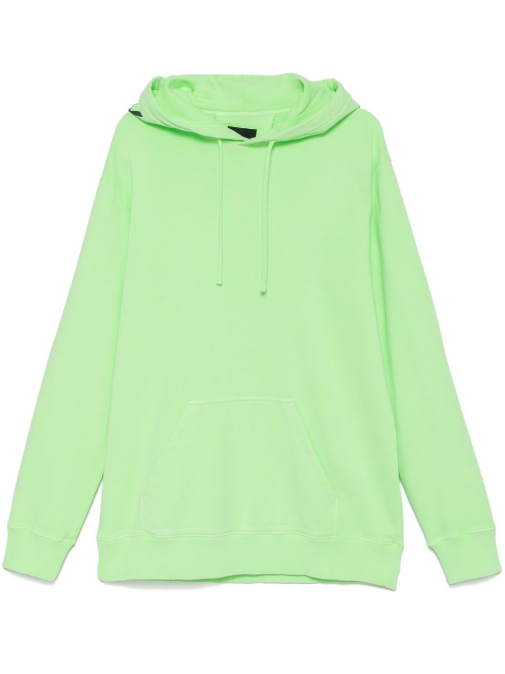 Givenchy logo print hoodie - Green