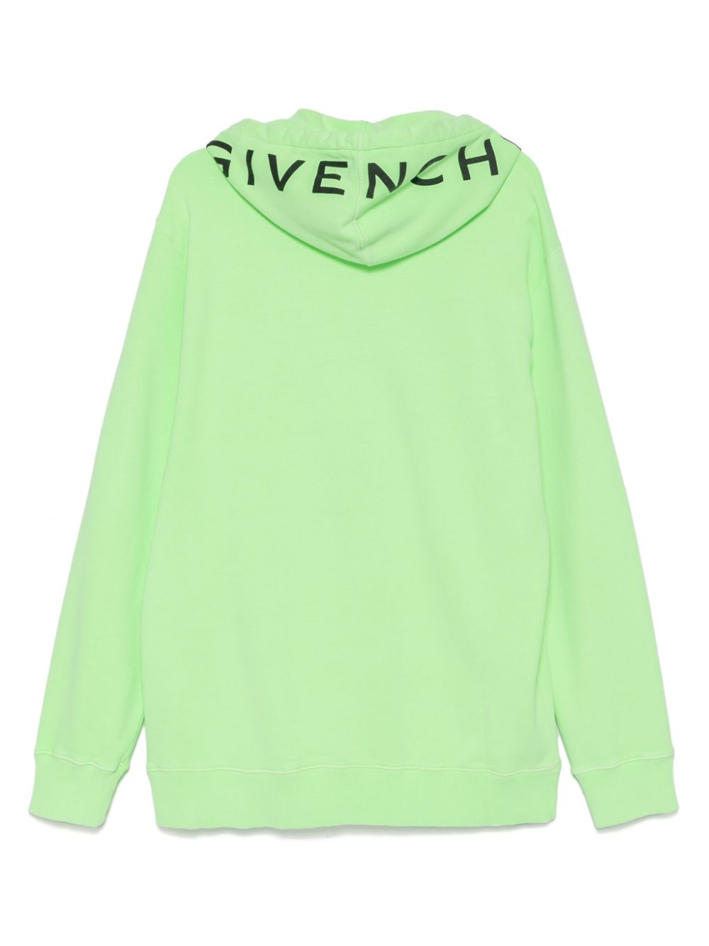 Givenchy Hoodie met logoprint - Groen