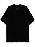 Givenchy distressed effect T-shirt - Black