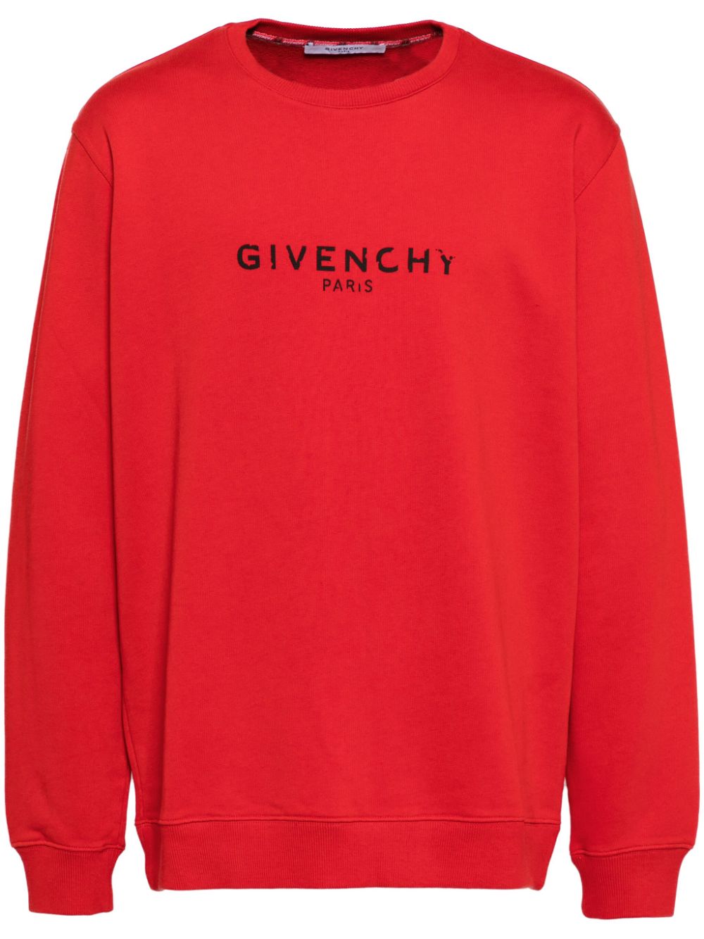 Givenchy logo-print sweatshirt - Red