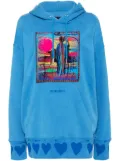 Givenchy graphic-print hoodie - Blue