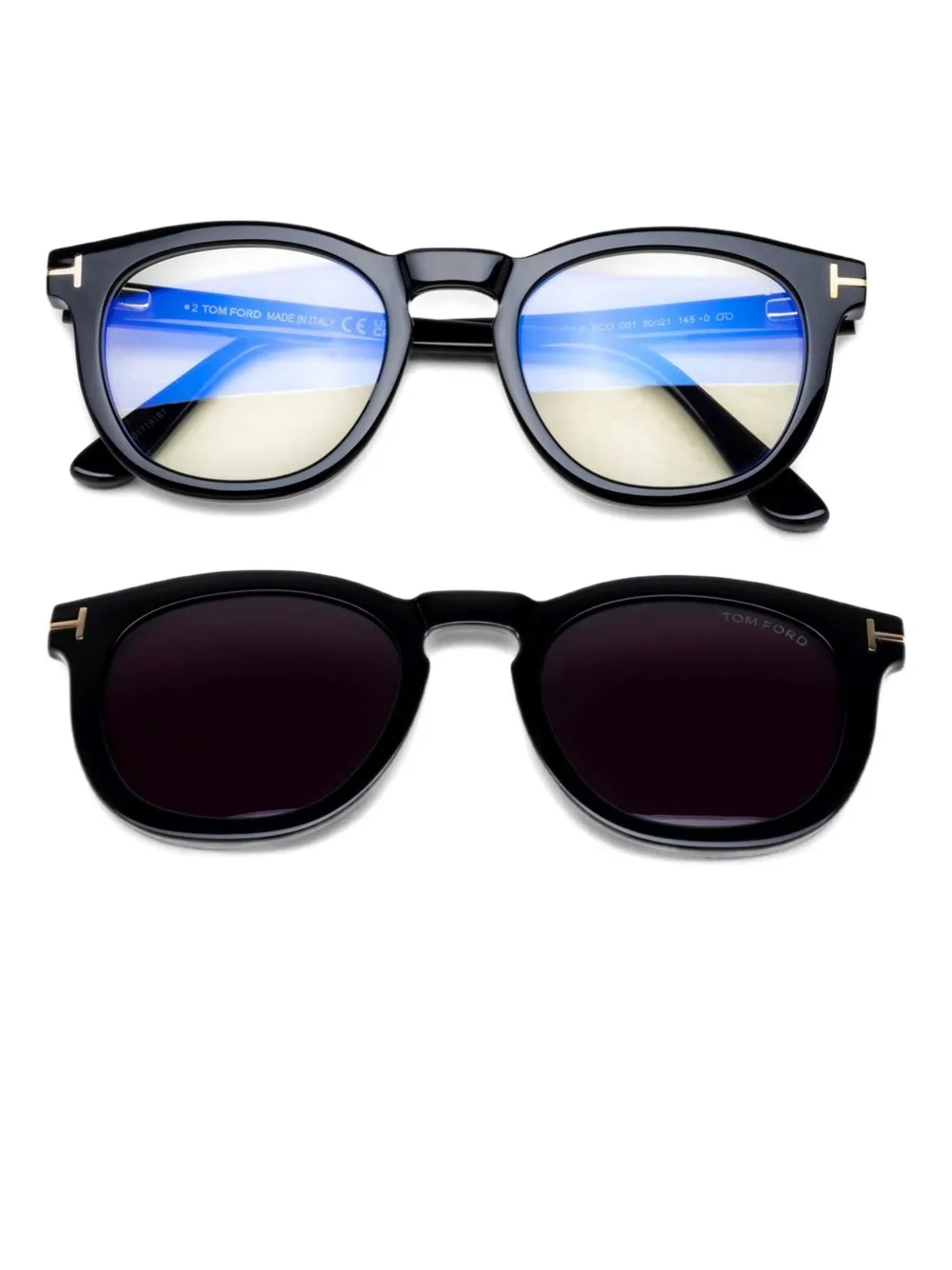 TOM FORD Eyewear FT5993-B Shiny Black Zwart