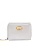 LIU JO logo-plaque wallet - White