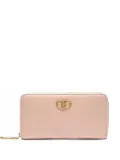 LIU JO logo-plaque purse - Pink