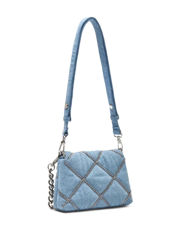 Quilted Denim Bolso Liu Jo Azul Bolsos De Hombro En Azul De Liu Jo
